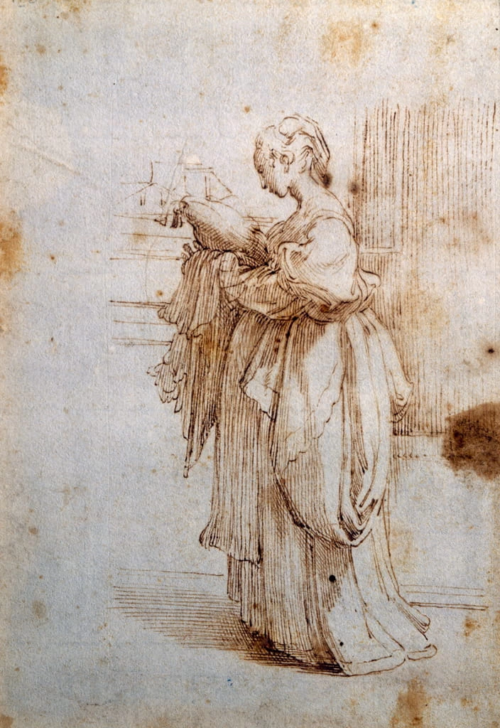  390-Guido Reni-Donna con cuscino-Galleria Nazionale ,Parma 